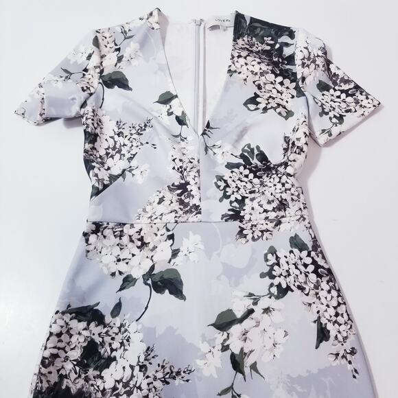 LOVER Floral Print Midi Sheath Dress - Picture 11 of 14